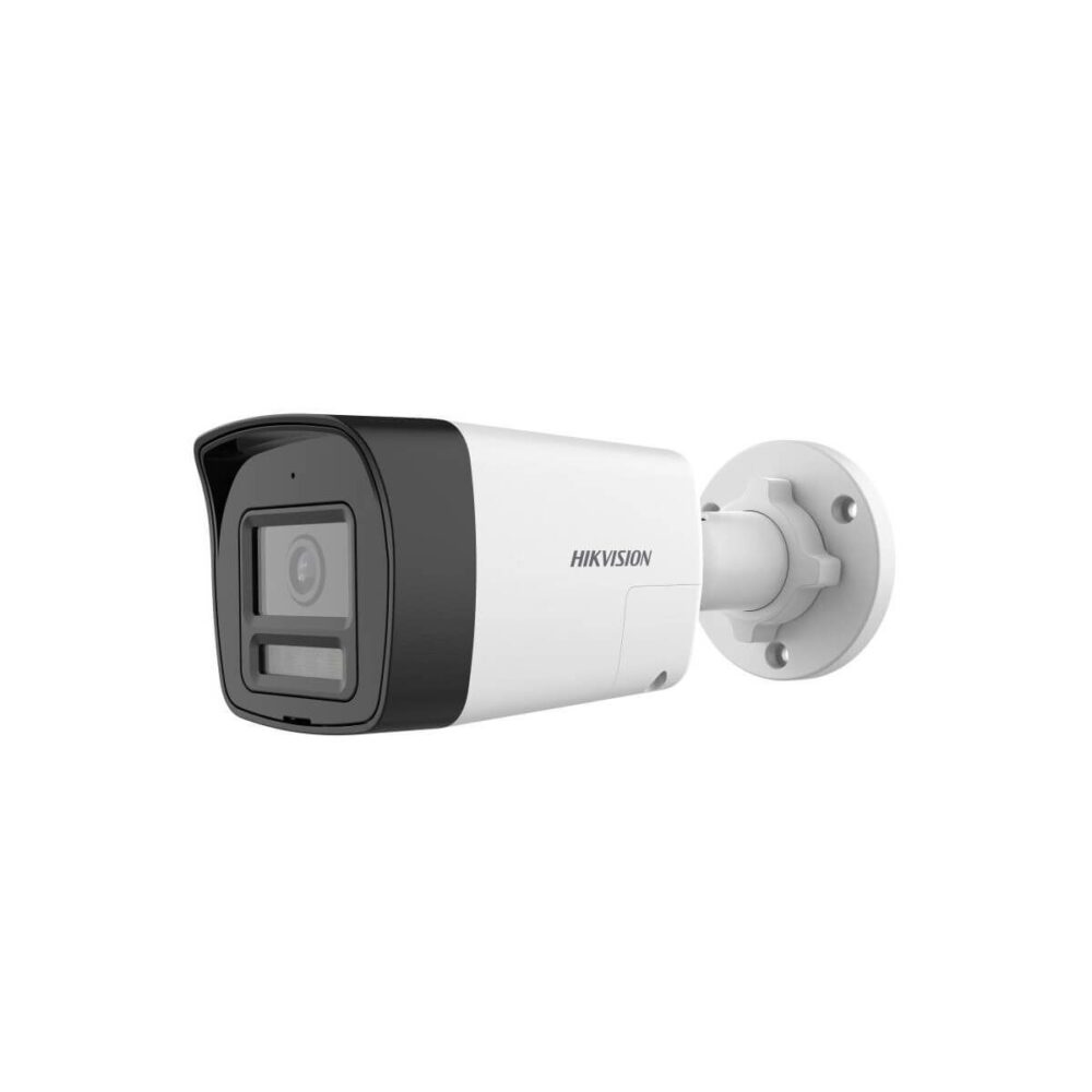 CAMARA TURBO BALA 3K HIKVISION DUAL LIGTH IR 30Mts LENTE 2.8mm AUDIO BIDIRECIONAL METAL IP67 DS-2CE16K0T-LTS
