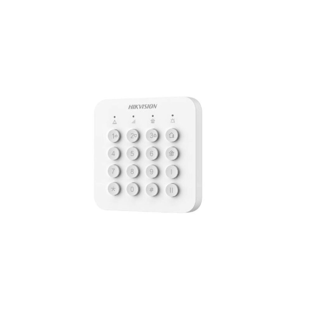 TECLADO ALARMA AXHOME INALAMBRICO HIKVISION DS-PK201B-WB