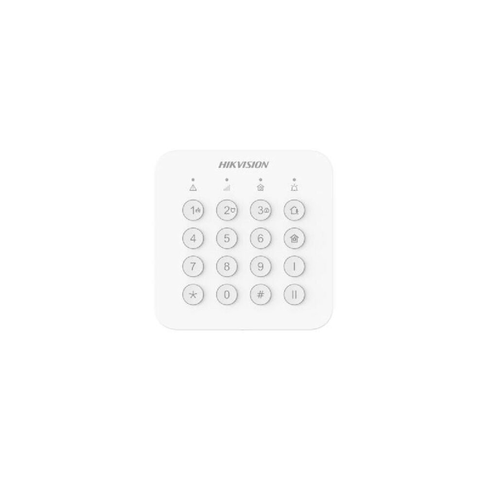 TECLADO ALARMA AXHOME INALAMBRICO HIKVISION DS-PK201B-WB