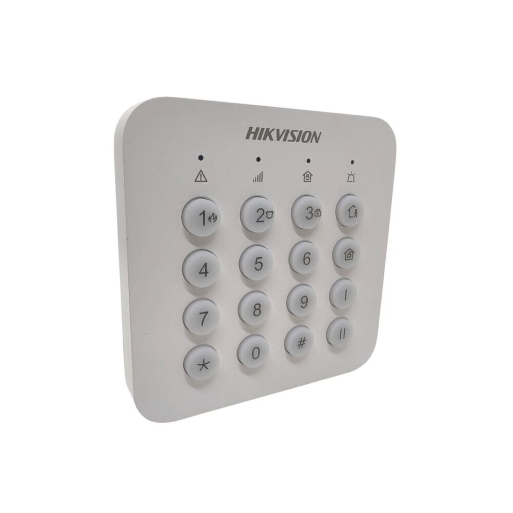 TECLADO ALARMA AXHOME INALAMBRICO HIKVISION DS-PK201B-WB