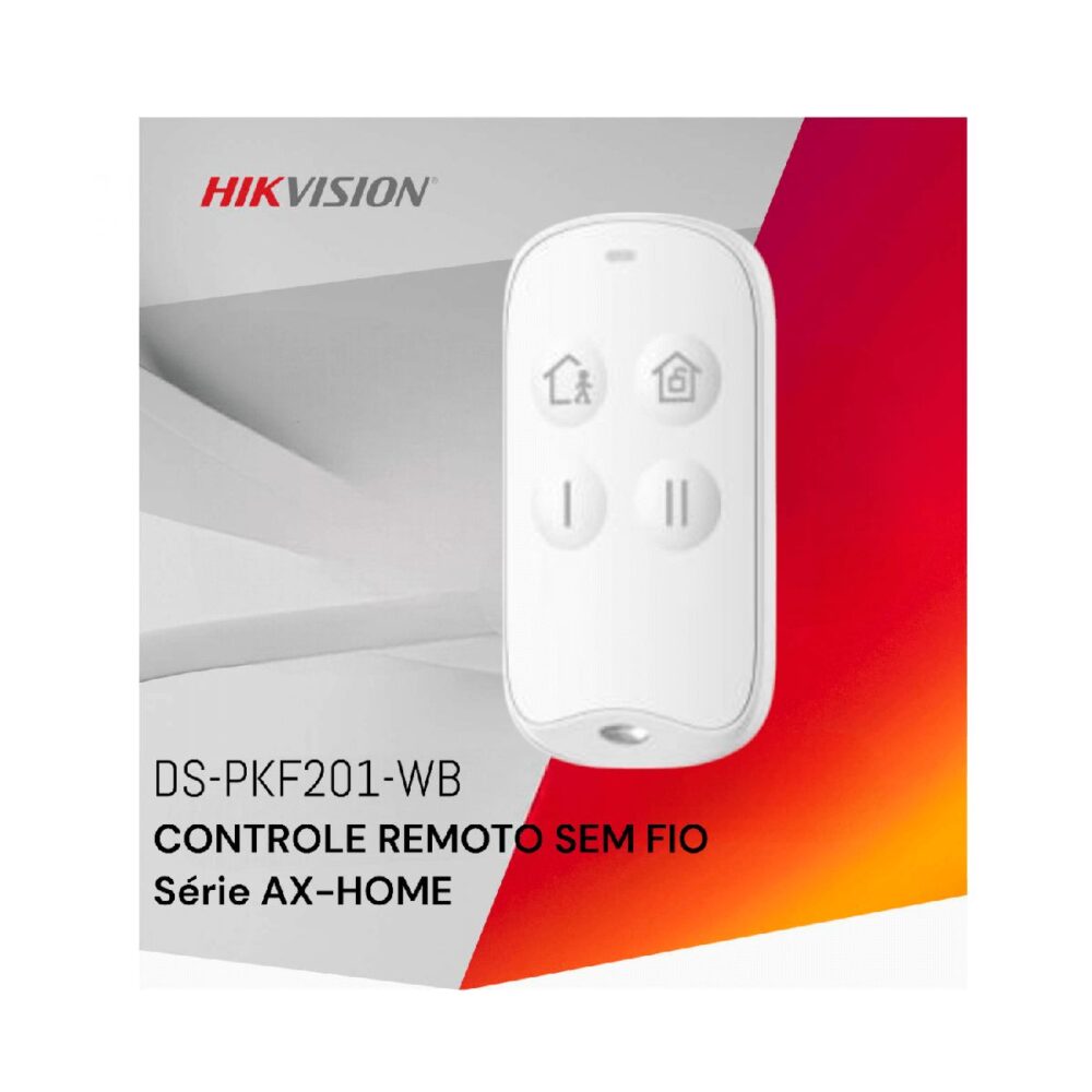CONTROL REMOTO ALARMA AXHOME HIKVISION DS-PKF201-WB