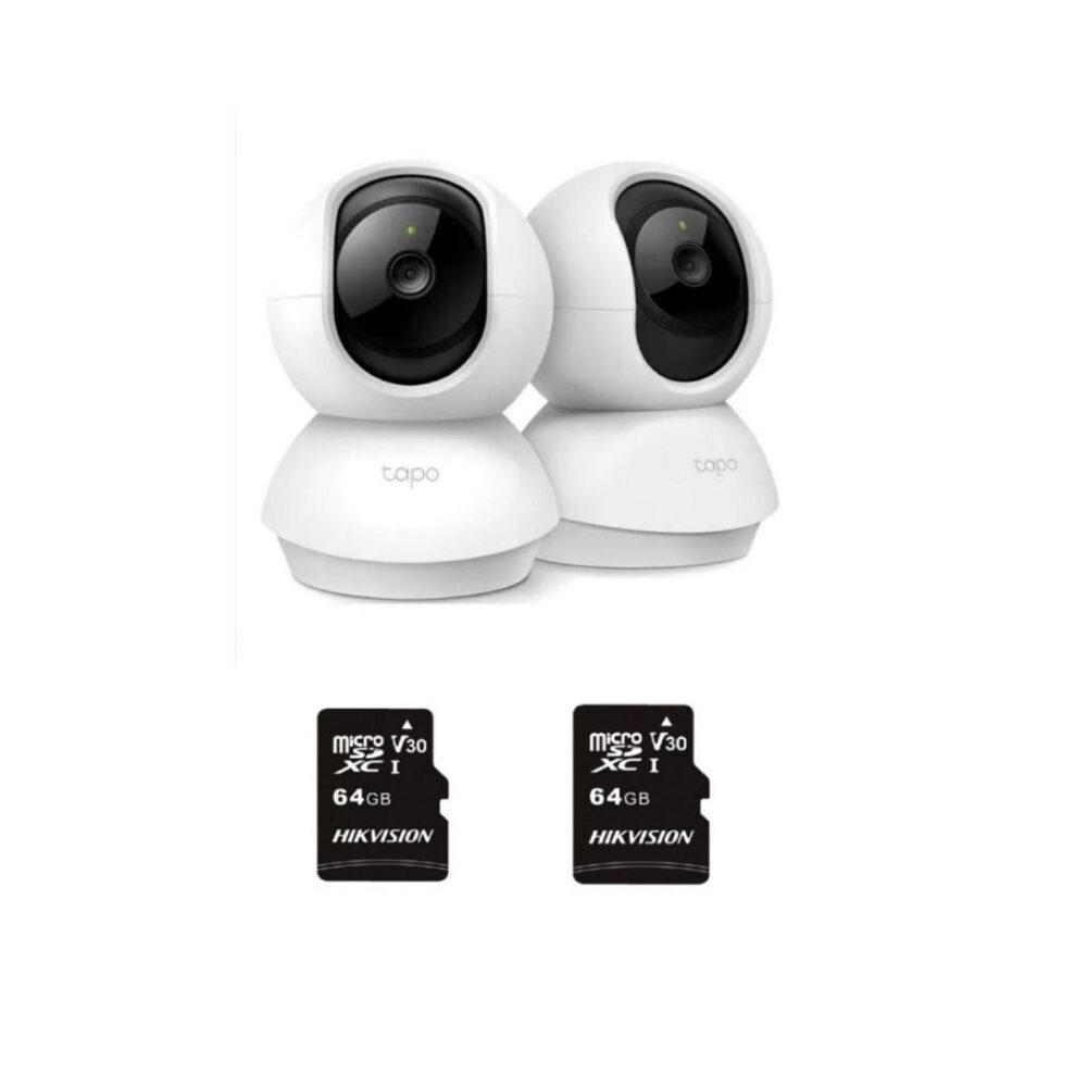 Kit Camara Seguridad Tp-link Tapo C210 2k + Micro 64gb X2