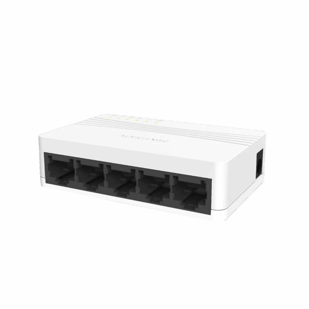 SWITCH NO ADMINISTRABLE DE ESCRITORIO DE 8 PUERTOS FAST ETHERNET 10 / 100 MBPS DS-3E0108D-O