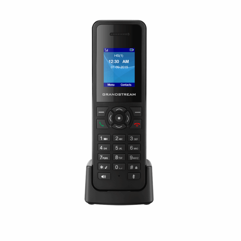 TELÉFONO INALÁMBRICO DECT PARA ESTACIÓN BASE DP750 PARA CASA Y OFICINA GRANDSTREAM