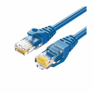 Patch cord CAT6 U/UTP 24AWG CU Funda PVC 30U azul 2 m