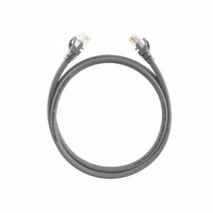 Patch cord, CAT6 U/UTP 24AWG CU Funda PVC 30U gris 2 m