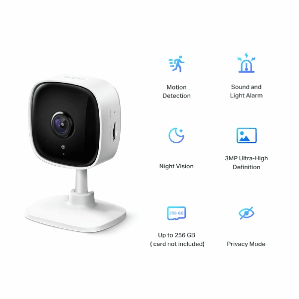 CAMARA TIPO TAPO TPLINK 3M VIDEO 2K FIJA TAPOC110