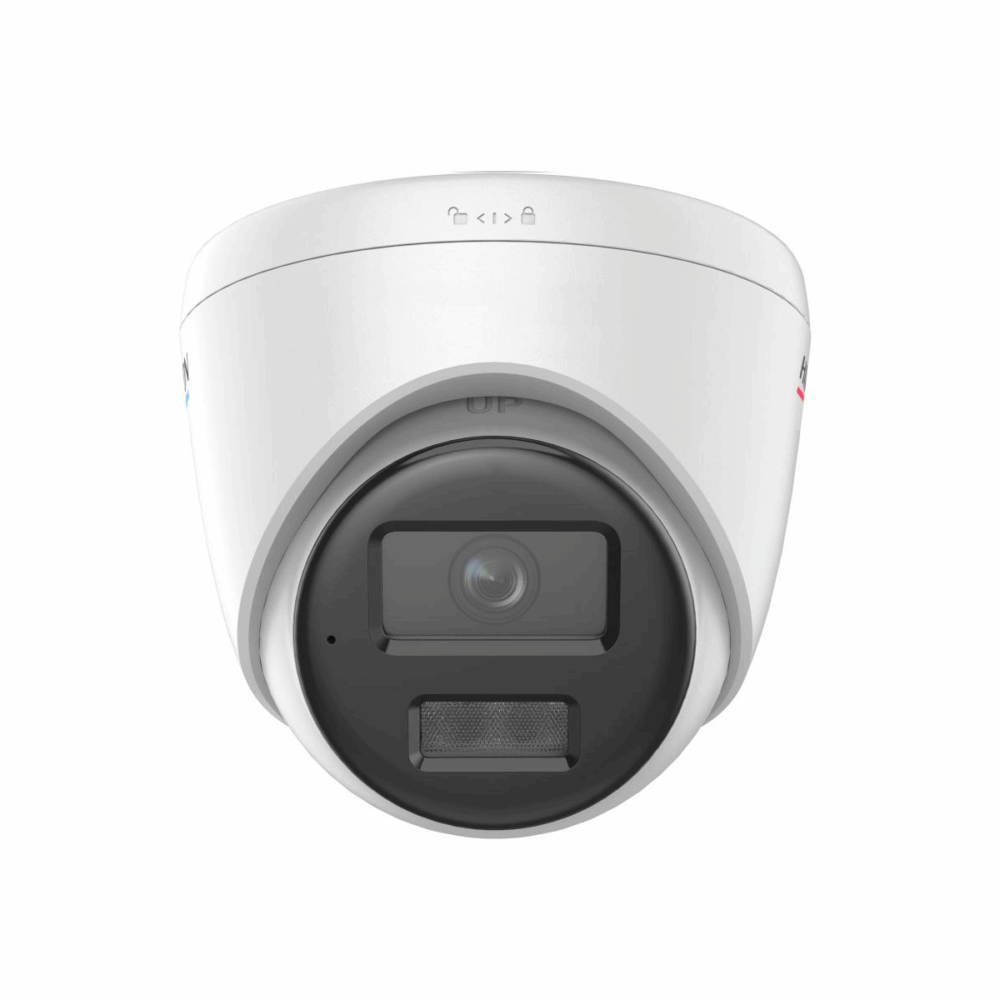 CAMARA IP 2MP COLORVU MD 2.0 TURRET H2.65+ IP67 WDR 2.8MM LUZ BLANCA 30M METAL Y PLASTICO HIKVISION AUDIO Y SMART HYBRID