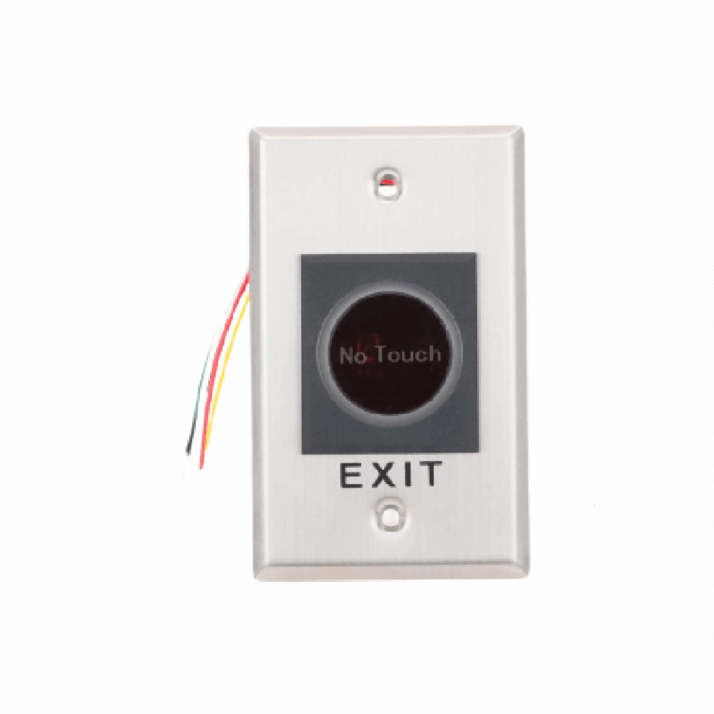 Botón Sin Contacto / Indicador LED / NO / NC / Interior / Acero Inoxidable