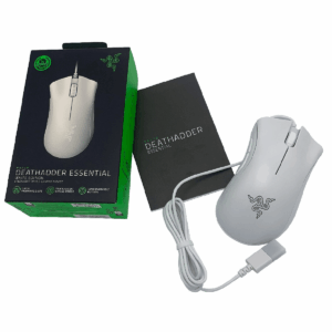 MOUSE Razer DeathAdder Essential White Edition - Ergonomic Wired Gaming Mouse