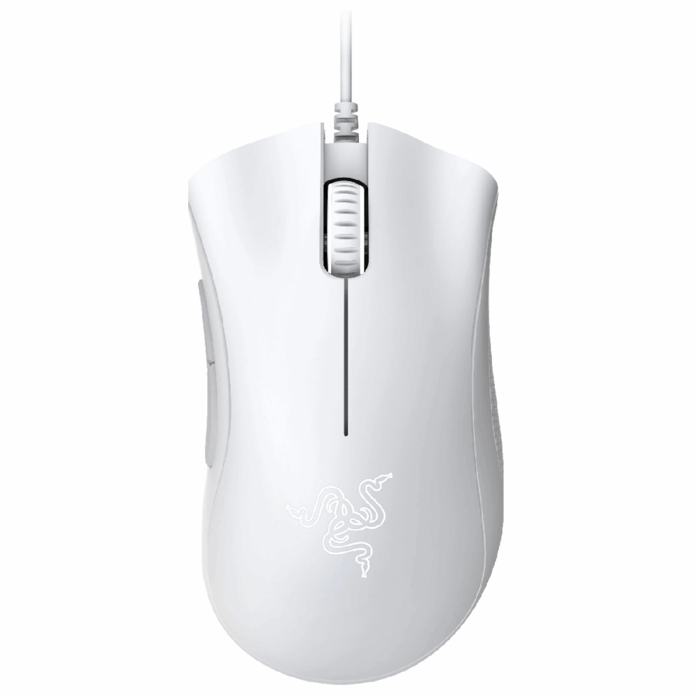 MOUSE Razer DeathAdder Essential White Edition - Ergonomic Wired Gaming Mouse