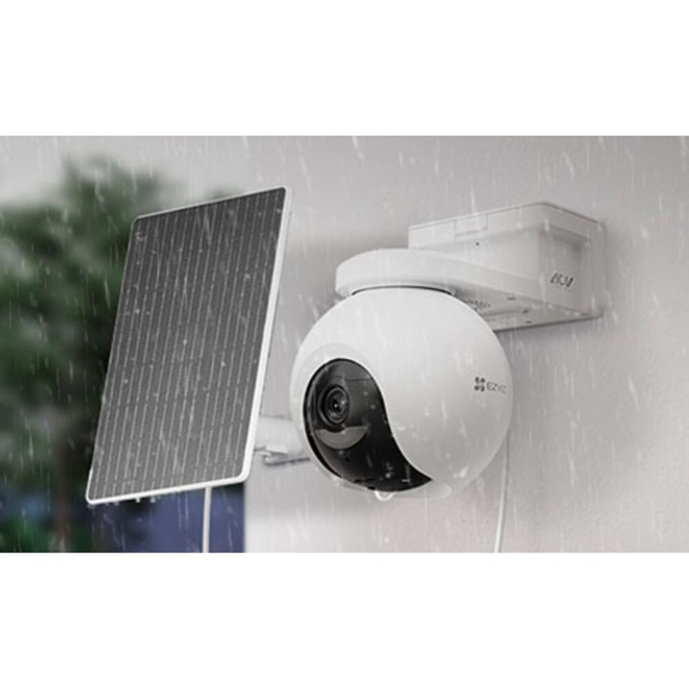 ámara EZVIZ WIFI Exterior HB8 4K con Panel Solar Incluido