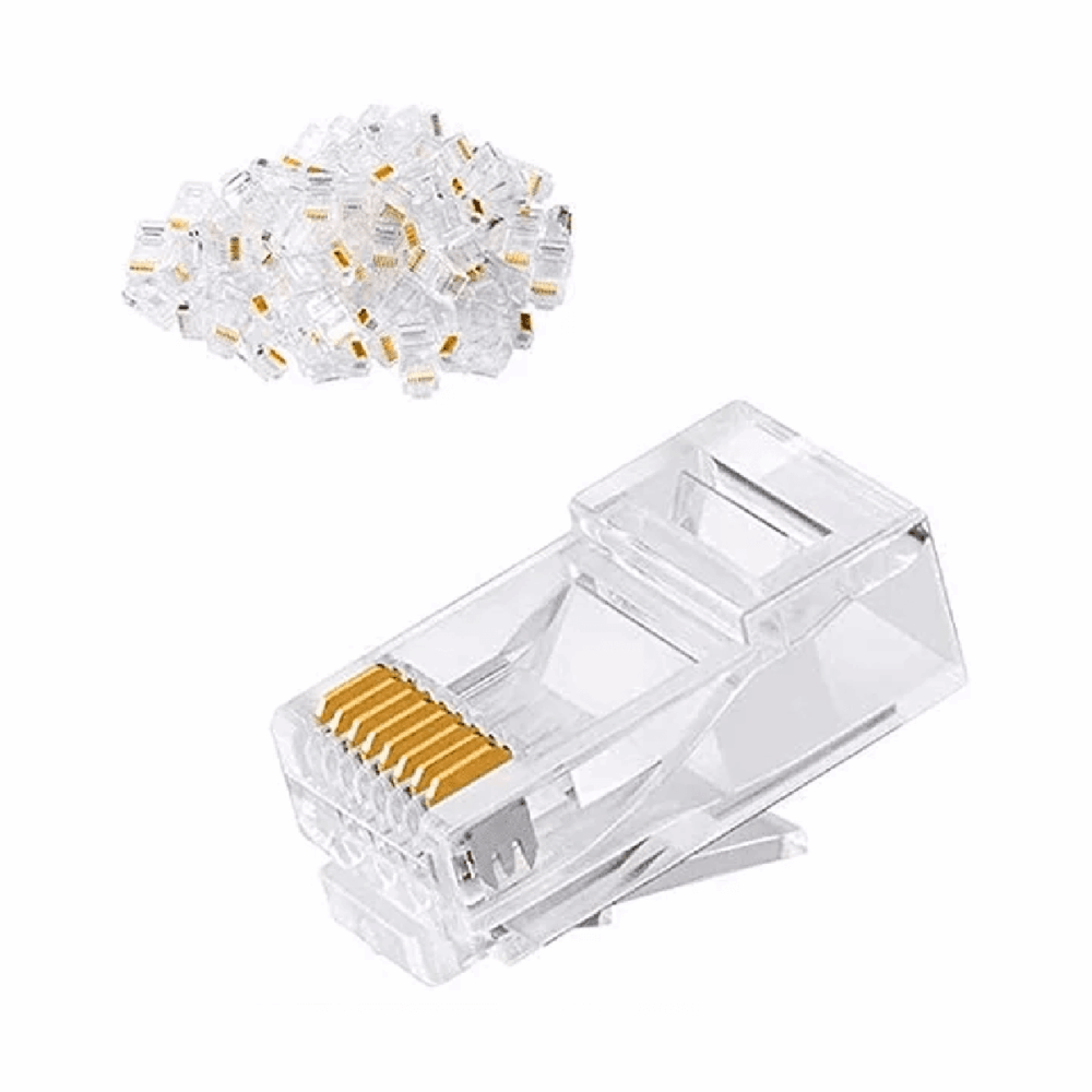 RJ45 PLUG CAT 6  POR 100 UNIDADES
