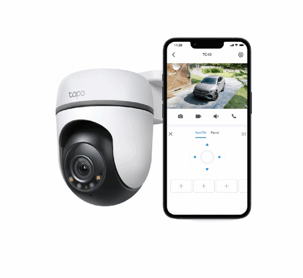 CAMARA WIFI 360GRADIS EXTERIOR DETECCION IA TPLINK