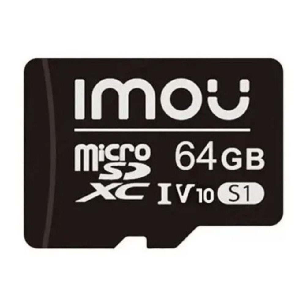 MicroSD Imou 64GB Clase 10 U3 V30 Alta Velocidad ST2-64-S1