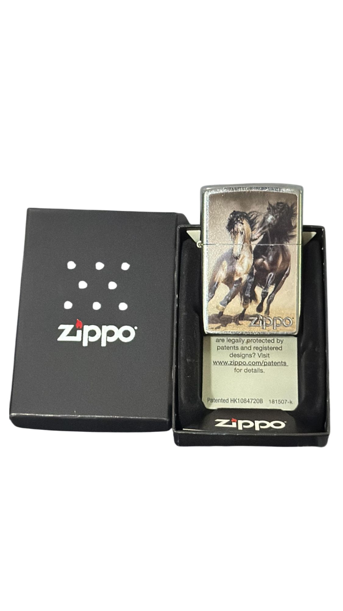 ZIPPO RED HORSE PORTRAIT
