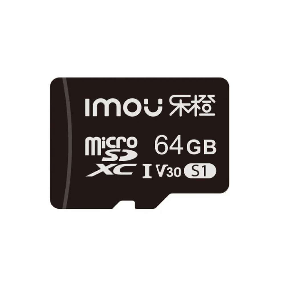 MicroSD Imou 64GB Clase 10 U3 V30 Alta Velocidad ST2-64-S1