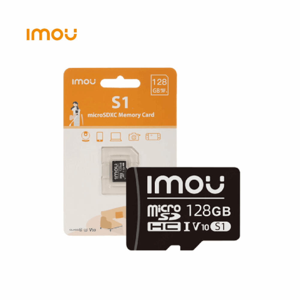 Tarjeta MicroSD 128GB Imou ST2-128-S1 Clase 10 U3 V30