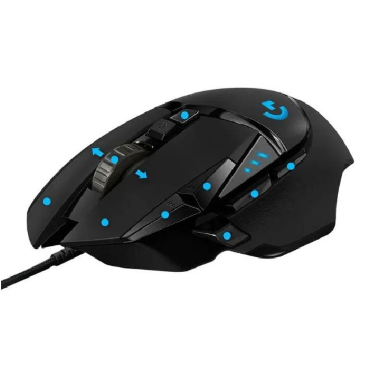 Mouse gamer Logitech G502 Hero RGB 11 botones