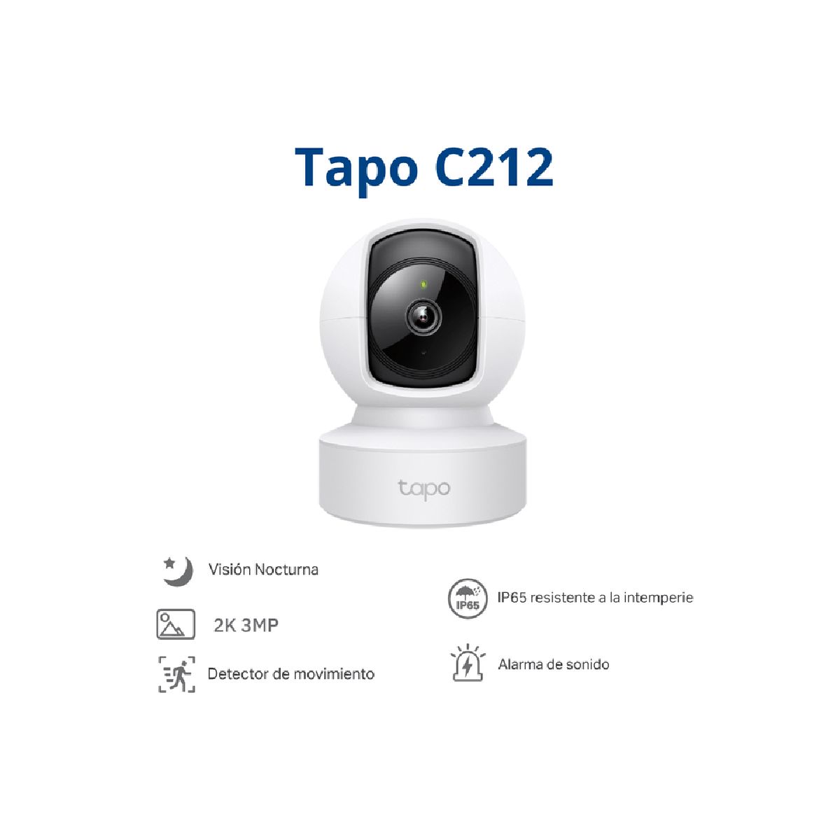 Camara de Seguridad Tp Link Robótica 2k Interior TAPOC212
