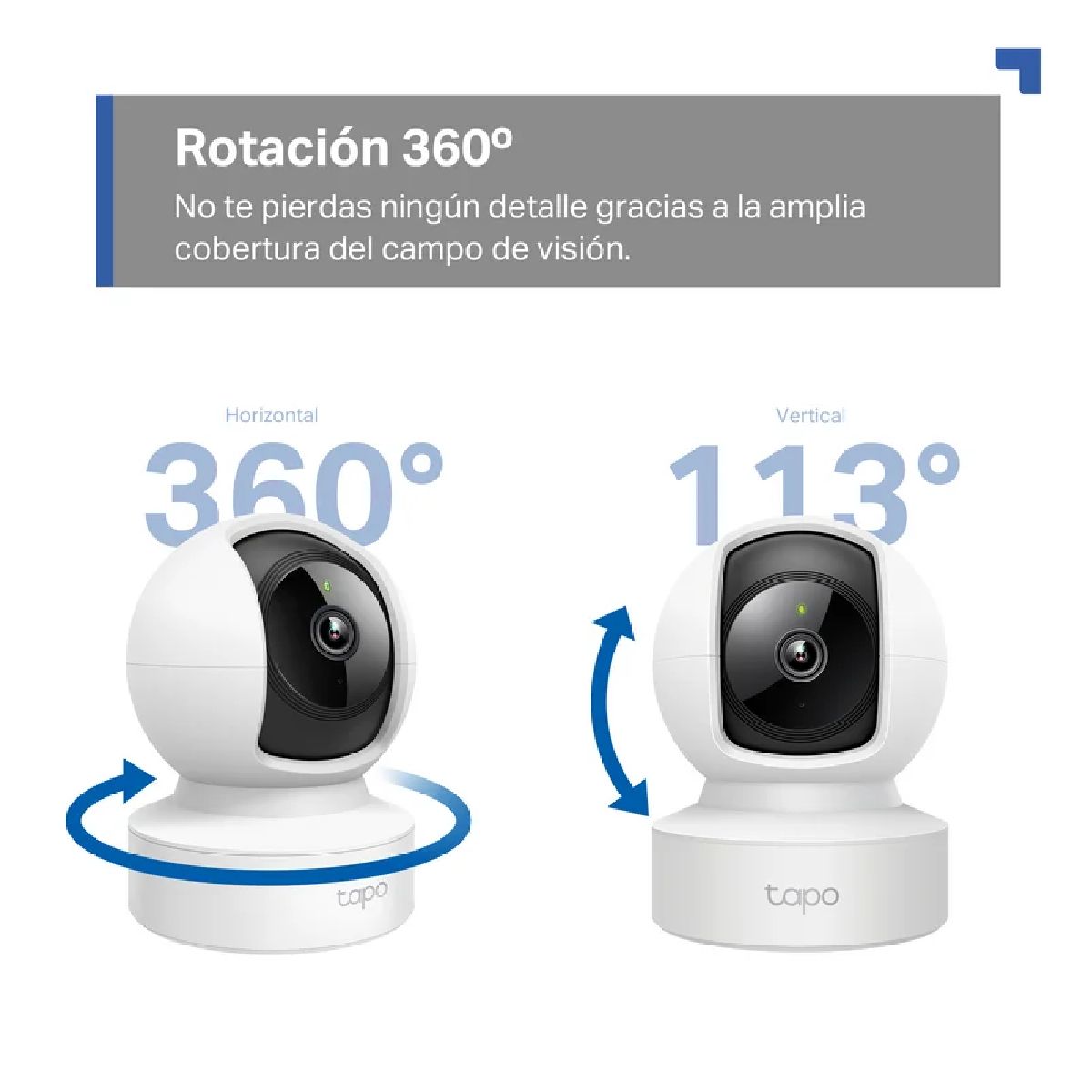 Camara de Seguridad Tp Link Robótica 2k Interior TAPOC212