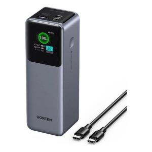 Batería Externa Ugreen Nexode De 25000 Mah, 200 W Con Carga