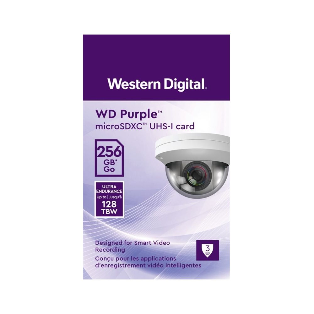 WD MICROSD SC 256GB PURPLE