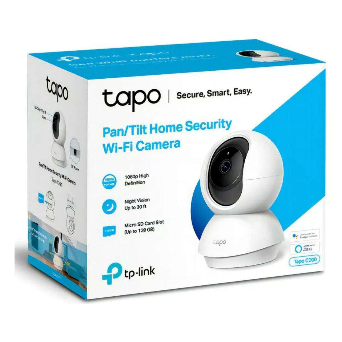 Combo 3 Cámaras seguridad Tp Link WIFI 2mp 1080p Tapo C200