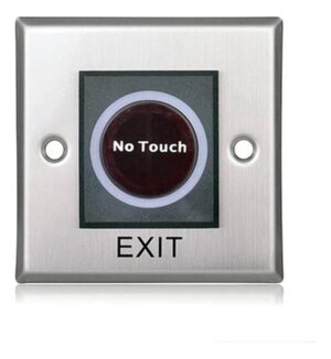 Botón Liberador No Touch Metálico