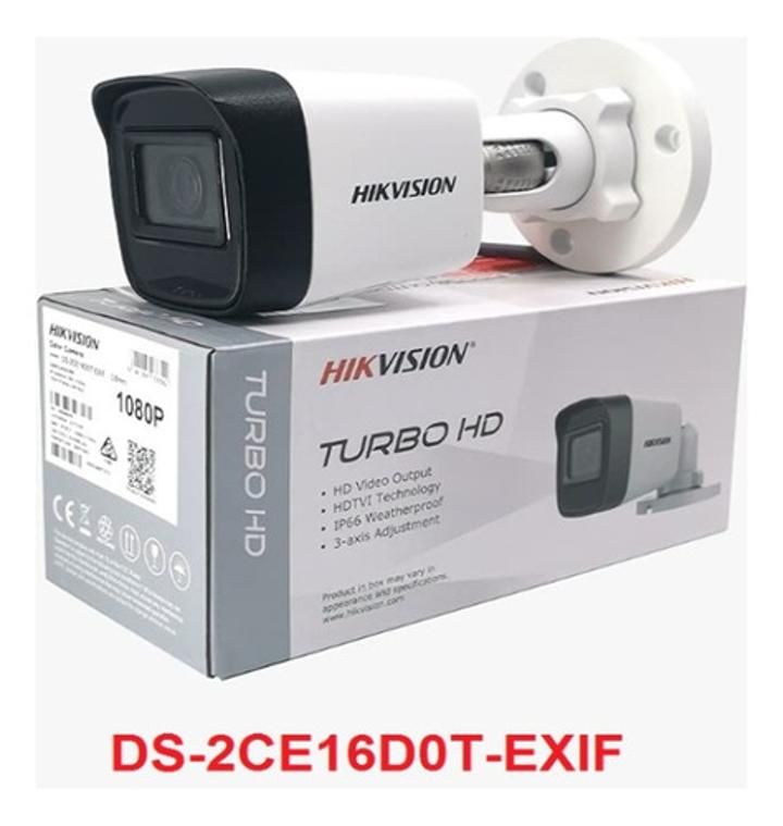 Cámara de Seguridad Hikvision Bala 2mp 2CE16D0T Exterior