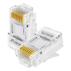 Conector Macho Para Cable De Red Ethernet Rj45