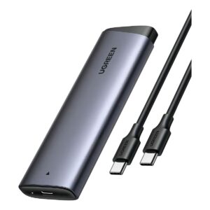 Ugreen Adaptador de carcasa externa UGREEN M.2 NVMe SATA SSD