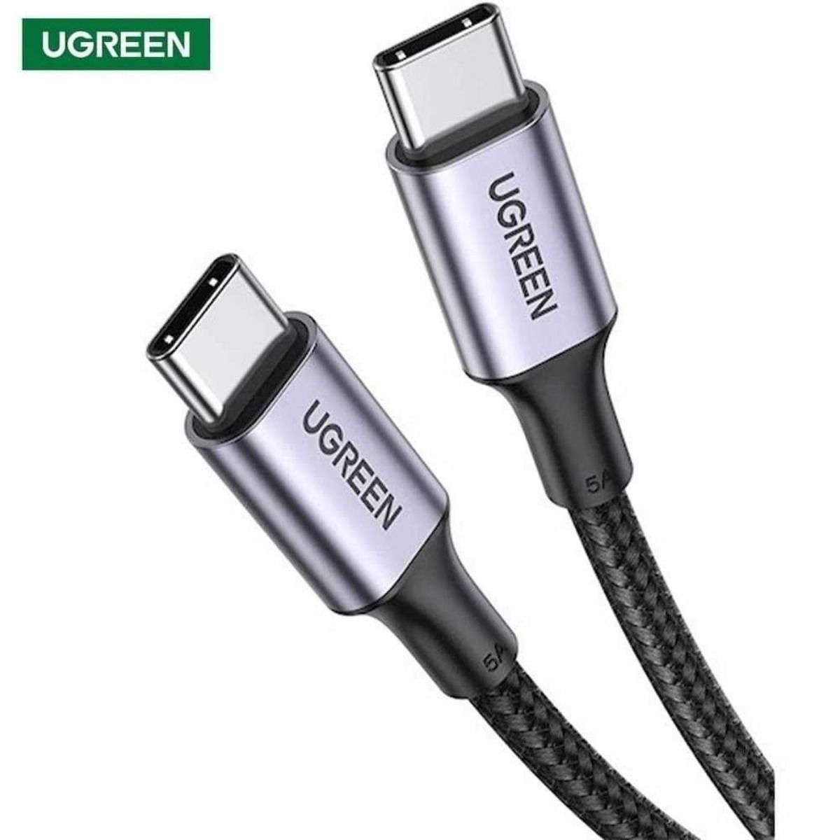 Cable UGREEN USB-C a USB-C 100W Carga Rápida 2m | US316