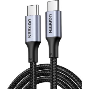 Cable UGREEN USB-C a USB-C 100W Carga Rápida 2m | US316