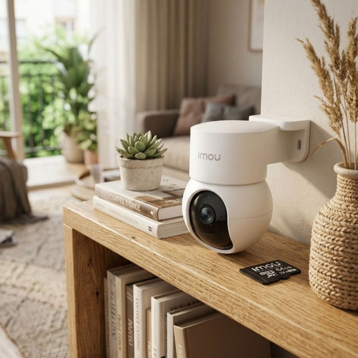 Combo Imou Cámara Wifi Ranger Mini 2k 3Mp + Micro 64 Gb